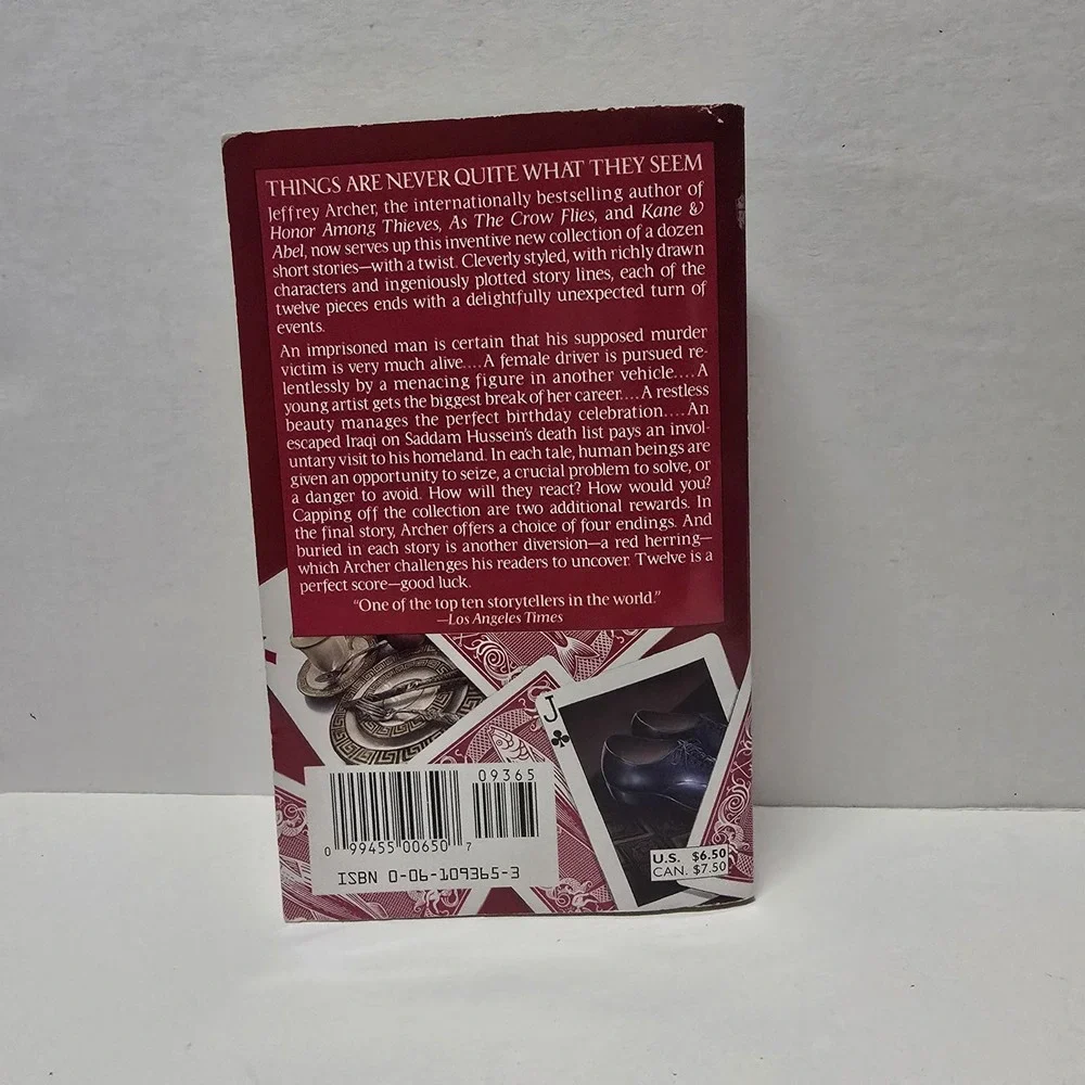 Twelve Red Herrings Jeffrey Archer Paperback Short Story Collection 0061093653